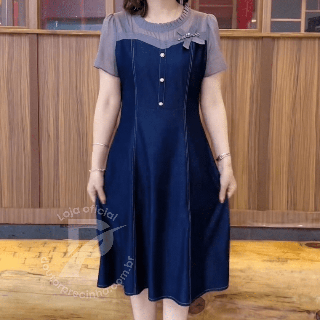 Vestido Marina - Elegância e Delicadeza Para Qualquer Ocasião