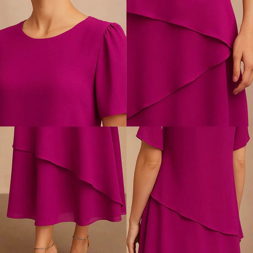 Vestido Elegance Silmara- Charmoso, clássico e moderno + Frete Grátis