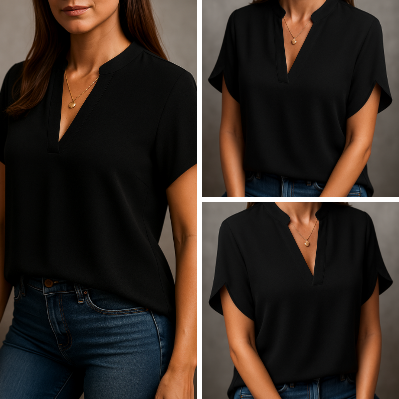 Blusa Feminina Natália- Conforto, charme e elegância +Frete Grátis