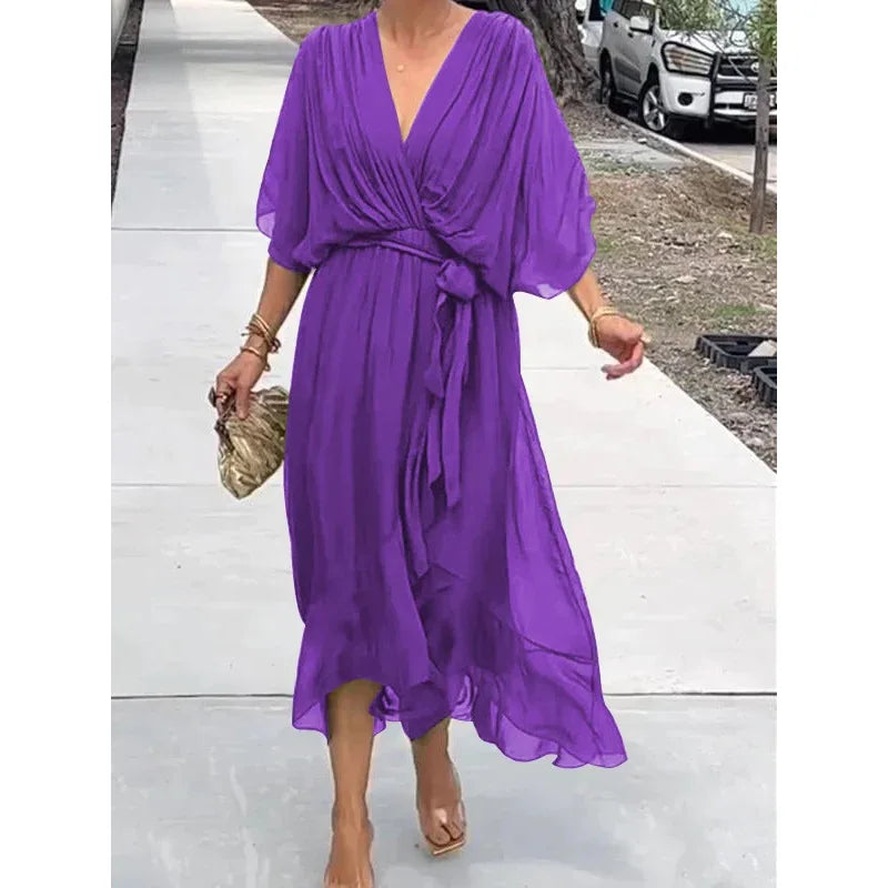 Vestido Eliana- Leveza, estilo e sofisticação para todas as estações
