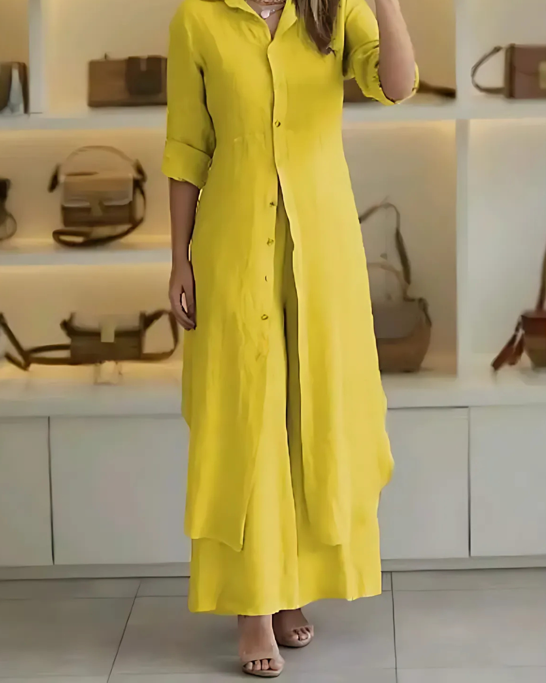 Conjunto Marina | Linho Premium - Você elegante em todas as ocasiões!