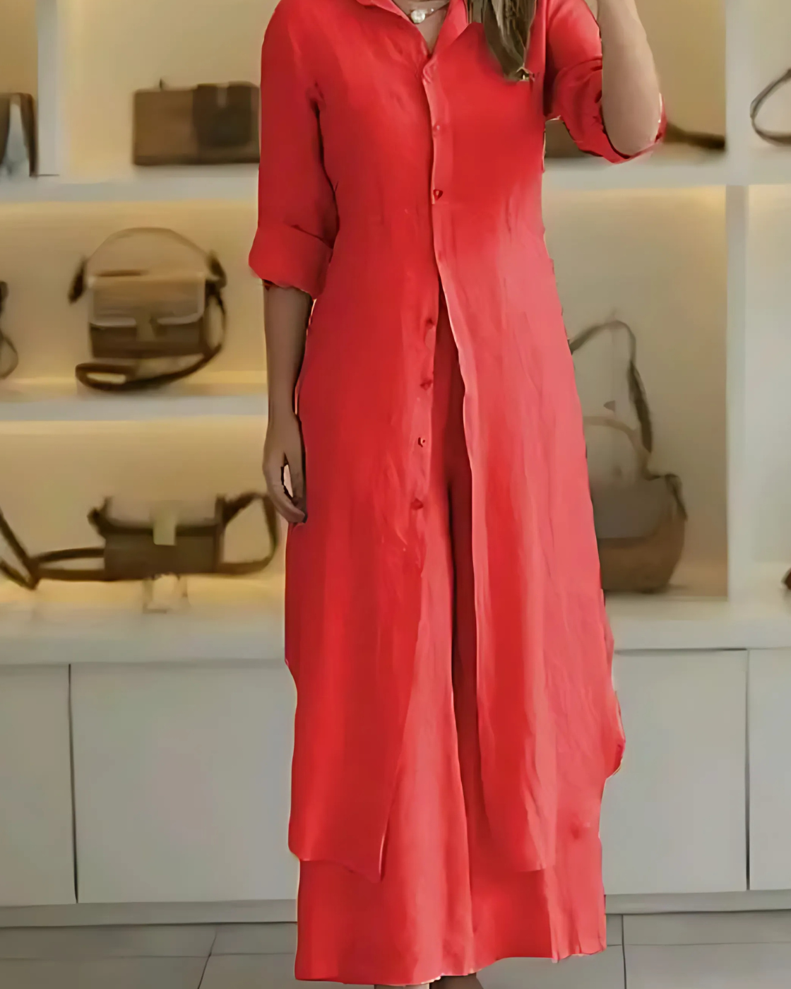 Conjunto Marina | Linho Premium - Você elegante em todas as ocasiões!