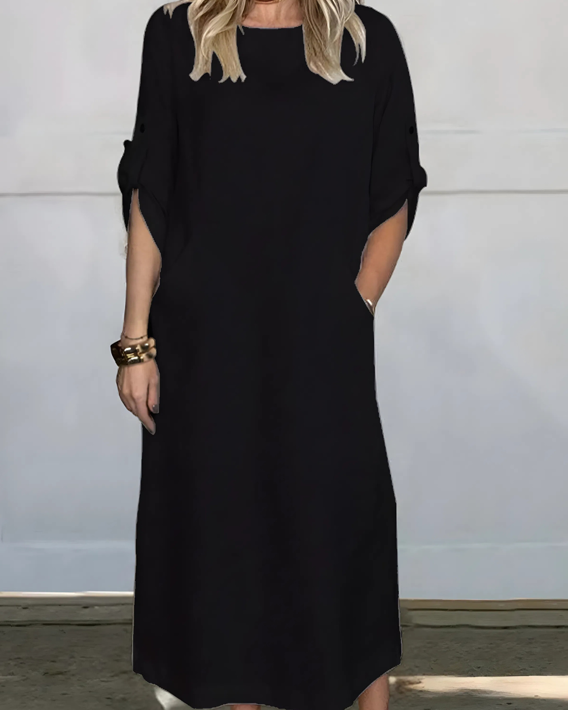 Vestido Casual Susana- Conforto, leveza e Sofisticação + Frete Grátis