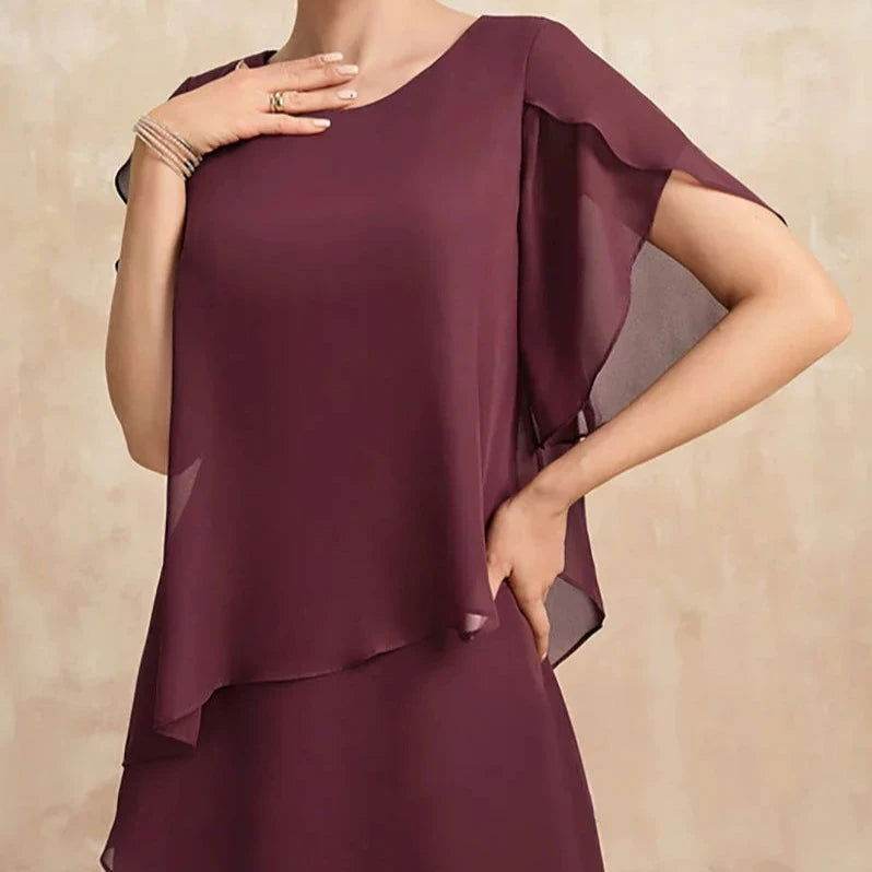 Vestido Elegance Silmara- Charmoso, clássico e moderno + Frete Grátis