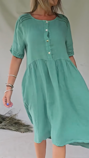 Vestido Bianca- Leve e Soltinho, Ideal para diversas ocasiões! + Frete Grátis