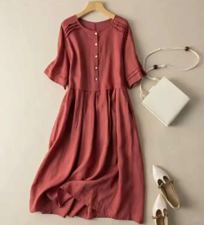 Vestido Bianca- Leve e Soltinho, Ideal para diversas ocasiões! + Frete Grátis