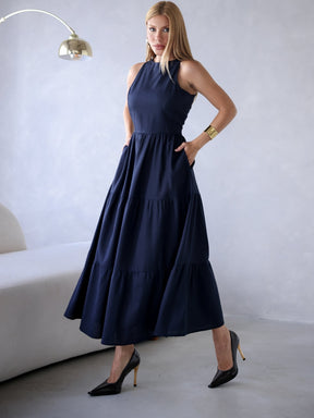 Vestido de Linho Sofia- A Combinação perfeita entre estilo e conforto