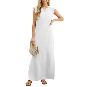 Vestido Elisa - Sem Mangas Leve e Soltinho- Ideal para diversas ocasiões+ Frete Grátis