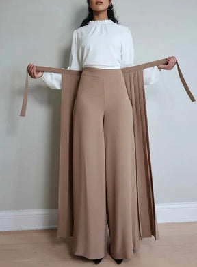 Calça Plissada Esmeralda- Elegância e Sofisticação em uma peça exclusiva!