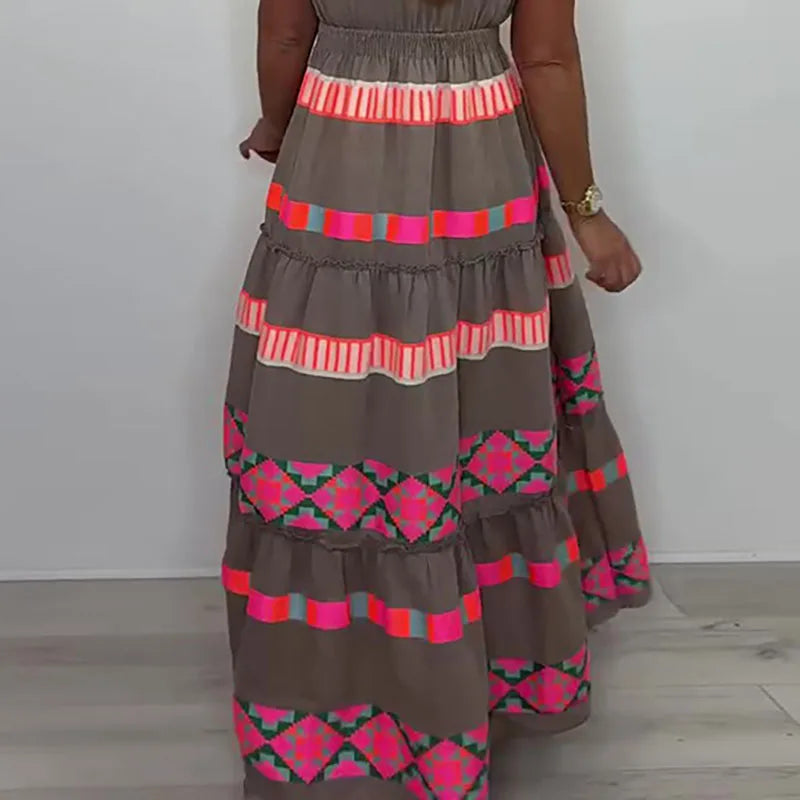 Vestido Tereza - Plissado com Decote em V - O charme que faltava no seu guarda-roupa! + Frete Grátis