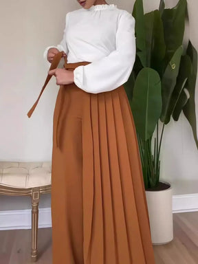 Calça Plissada Esmeralda- Elegância e Sofisticação em uma peça exclusiva!