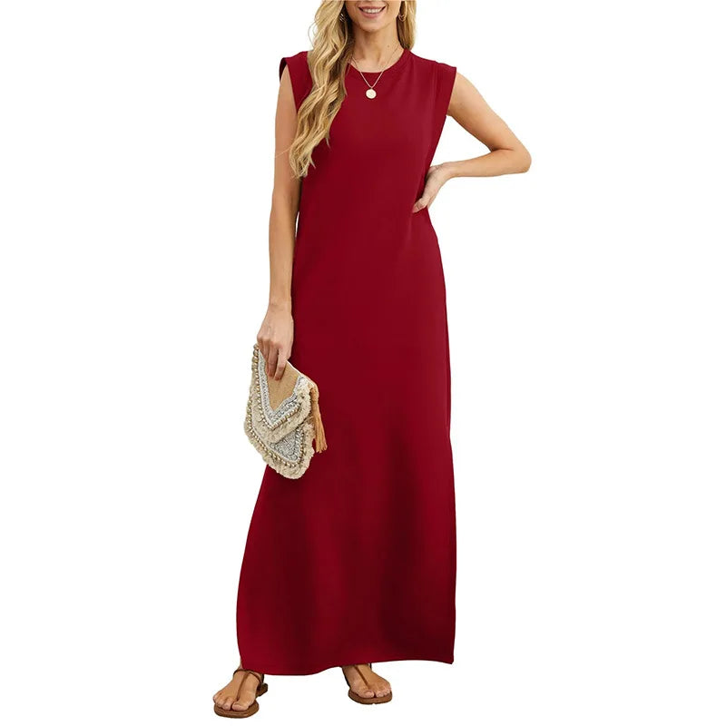 Vestido Elisa - Sem Mangas Leve e Soltinho- Ideal para diversas ocasiões+ Frete Grátis