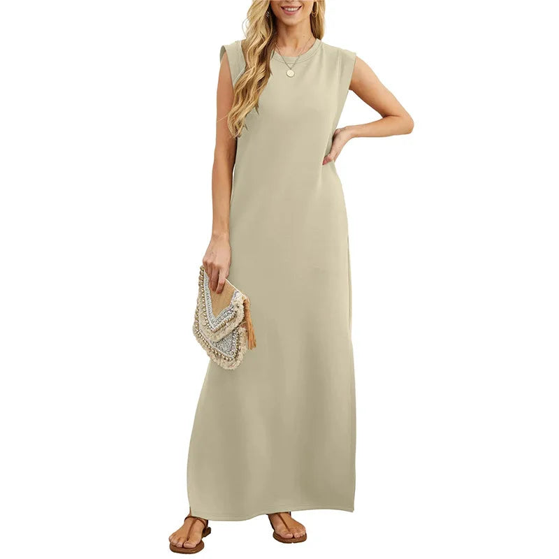 Vestido Elisa - Sem Mangas Leve e Soltinho- Ideal para diversas ocasiões+ Frete Grátis