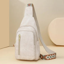 Bolsa Transversal Elegante- Espaçosa e um estilo que complementa a moda