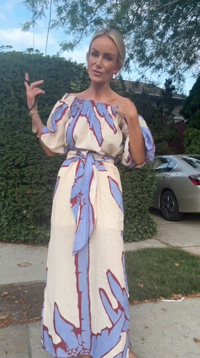 Vestido Isis -Longo, casual, moderno e respirável