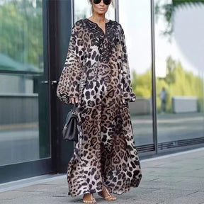 Vestido Onça Elisa- Leve e Soltinho