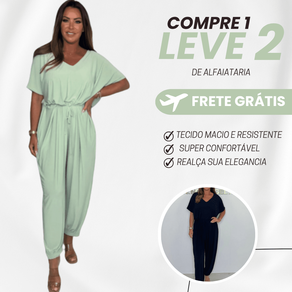 Macacão Melissa | O Queridinho da Mulher Elegante + Frete Grátis