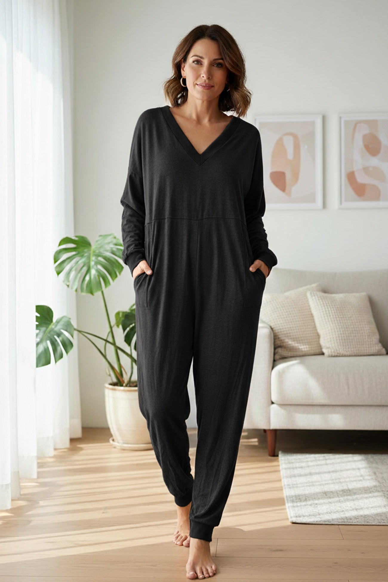 Macacão Júlia- Elegante, Sofisticado e Conforto sem igual! +Frete grátis