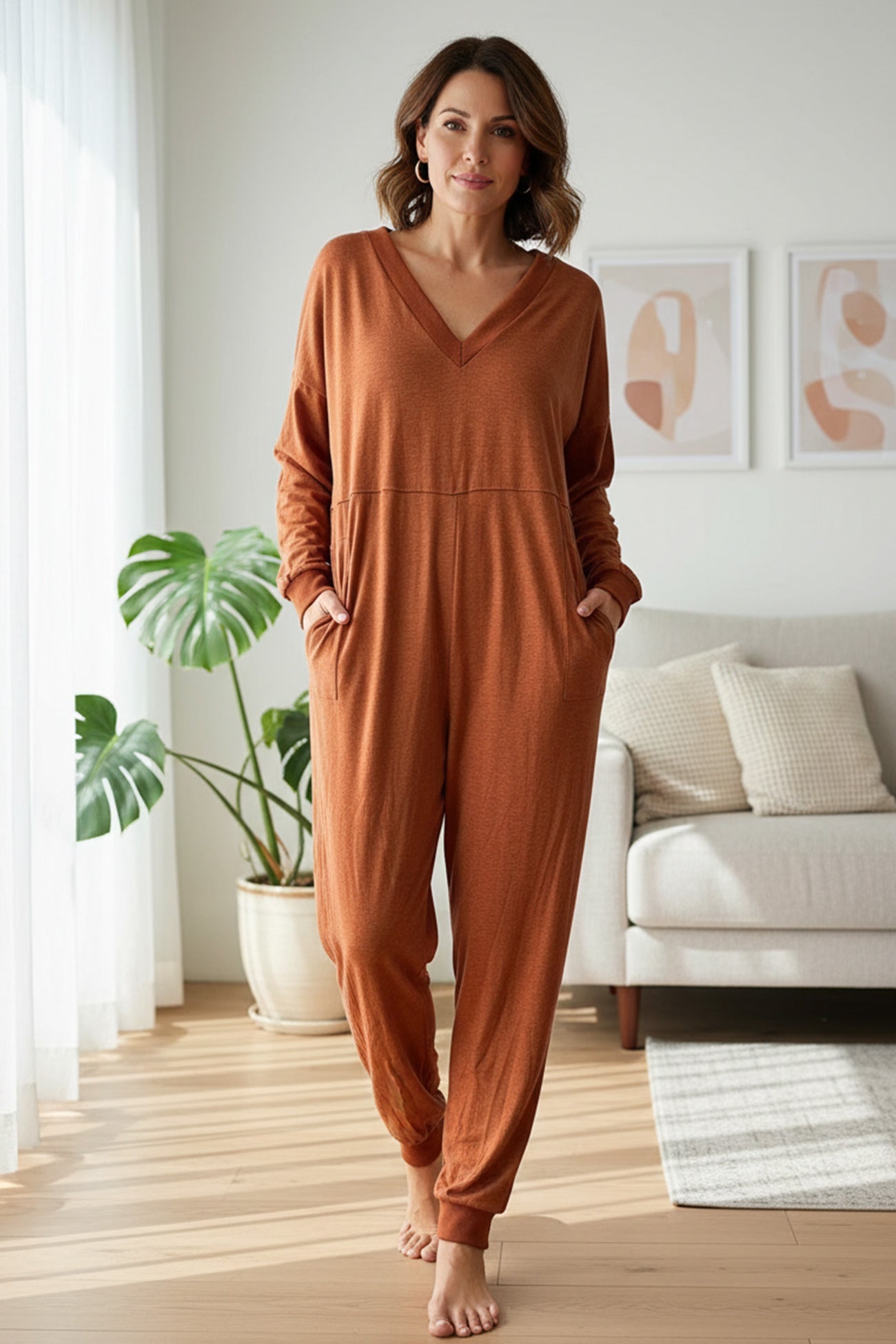 Macacão Júlia- Elegante, Sofisticado e Conforto sem igual! +Frete grátis