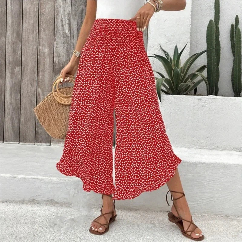 Calça Soltinha Sofi- com Cintura Confortável e Caimento perfeito